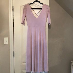Nordstrom Blush Mid-Length Dress